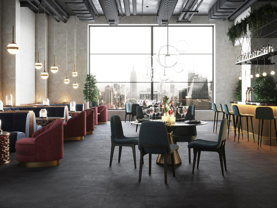 IMAGE SILVER Płytka ceramiczna 59.6x150 szara mat 10,5mm