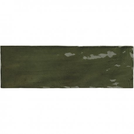 LA RIVIERA BOT GREEN Płytka ceramiczna 6.5x20 zielona połysk
