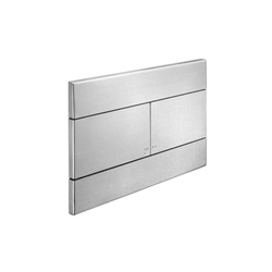 BUTTON STEEL Płytka spłukująca do WC 15x25.5