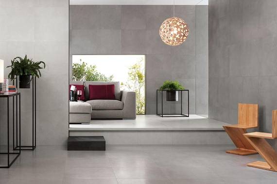 PUNTA MOLARA Płytka gresowa 45x90 szara mat 9MM