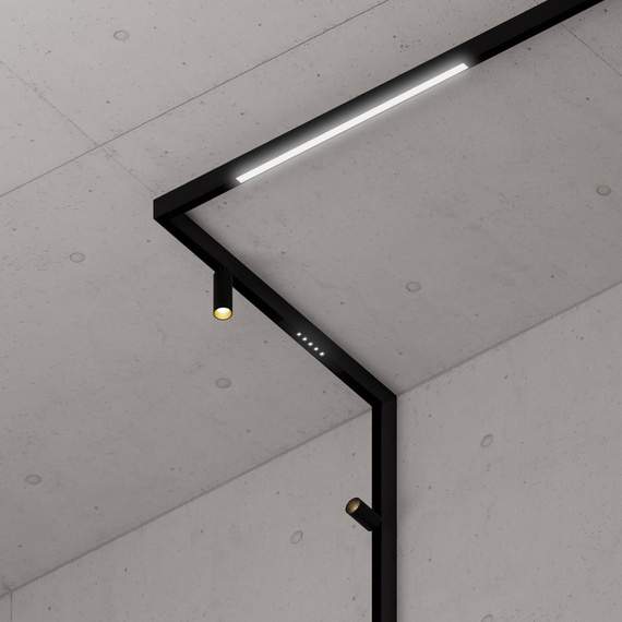 DOTS Oprawa magnetyczna czarna