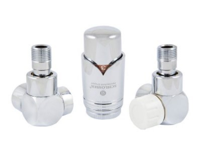 SCHLOSSER CHROM Zawór termostatyczny prawy chrom