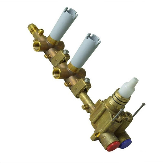 Element podtynkowy do baterii 2-otworowej termostatycznej