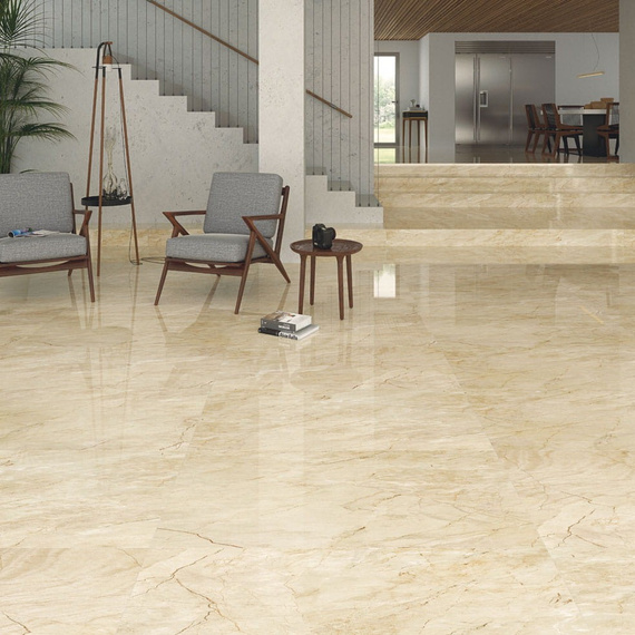 ANTIQUE-R CREMA POLI Płytka gresowa 79.3x79.3 beżowa polished