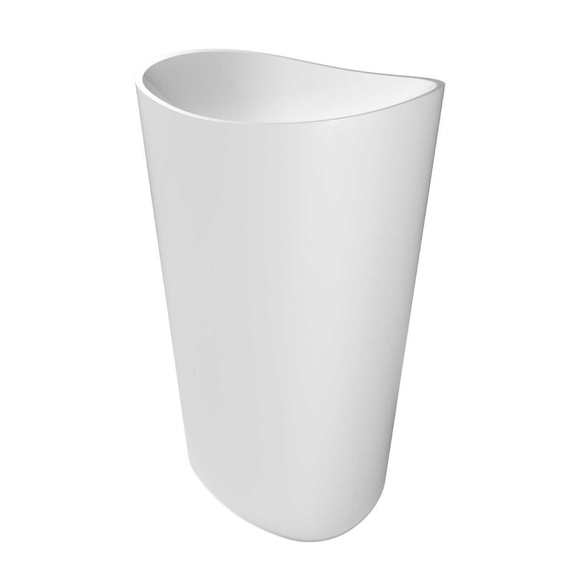 LISA Umywalka wolnostojąca 40x50 biała