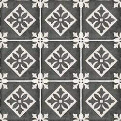 ART NOUV PADUA BLACK Płytka gresowa 20x20 mat