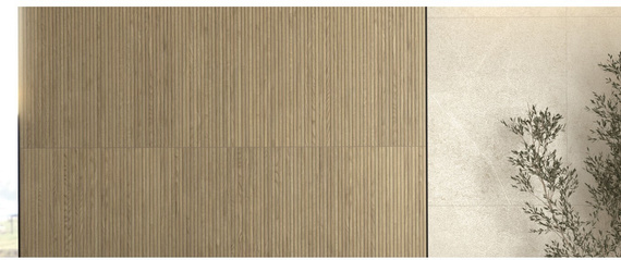 DASSEL OAK Płytka ceramiczna 45x120 mat 10.8mm