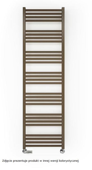 FIONA Grzejnik pionowy wodny 43x66 biały mat