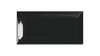 METRO BLACK Płytka ceramiczna 7.5x15 czarna połysk