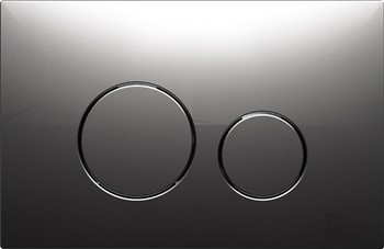 BUTTON05 Płytka spłukująca 16.8x25.5 chrom