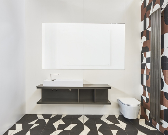 LEVEL PERFECT Miska wisząca 36x50 biała