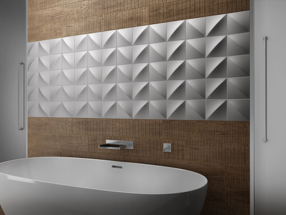 UP! BEND ACERO Dekor ceramiczny 14.8x14.8 satyna