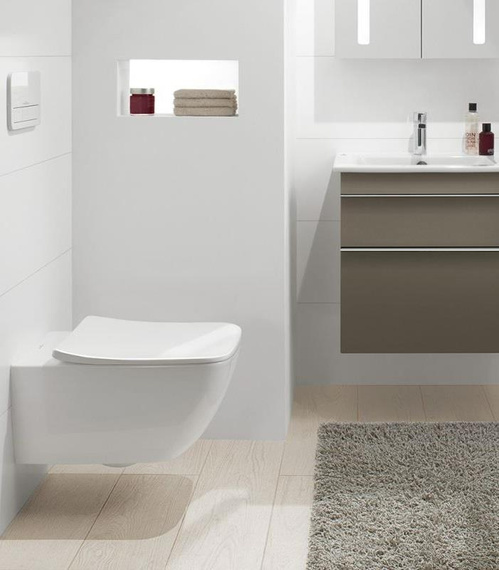 VENTICELLO Miska wisząca 37.5x56 weiss alpin