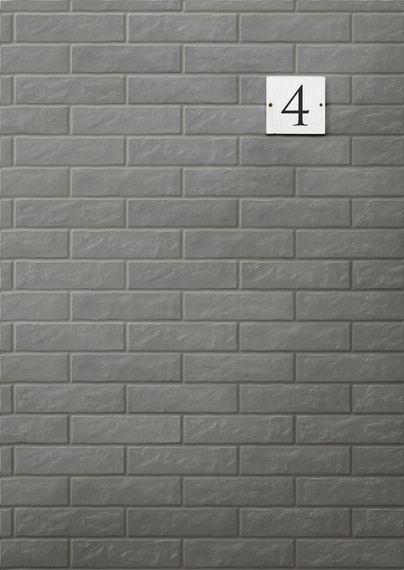 BRICCO CEMENTO Płytka gresowa 7x28 grafitowa mat