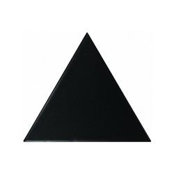 SCALE TRIANGOLO BLACK MATT Płytka ceramiczna 10.8x12.4 czarna mat