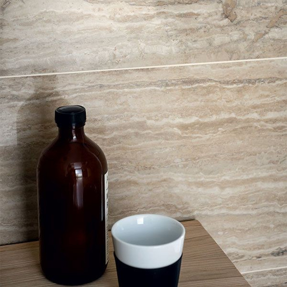 ALLMARBLE TRAVERTINO Płytka gresowa 30x60 beżowa mat