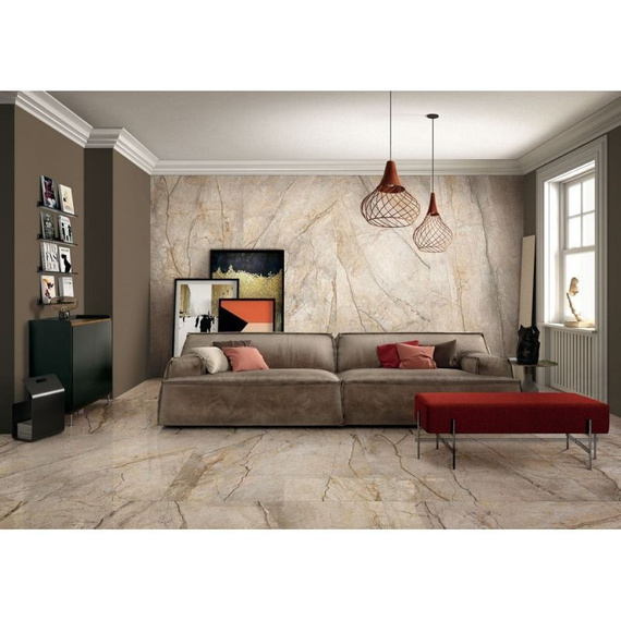 THE ROOM SAN PE6 Płytka gresowa 120x120 beżowa mat