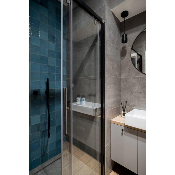 SIENA BLACK Bateria prysznicowa czarny mat