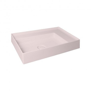 INLOVE 60S Umywalka wisząca 45x60 rose matt bez otworu
