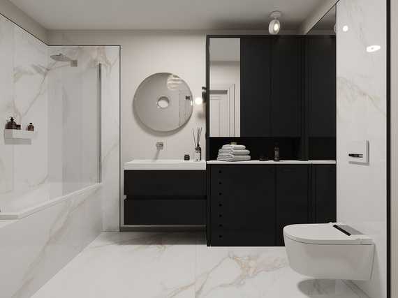 MARMI ORO UNO Płytka gresowa 120x120 biała mat 9mm