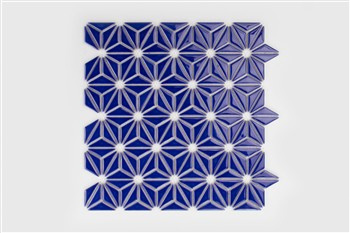 CONSTELLATION COBALT BLUE Mozaika ceramiczna 29x30 niebieska połysk