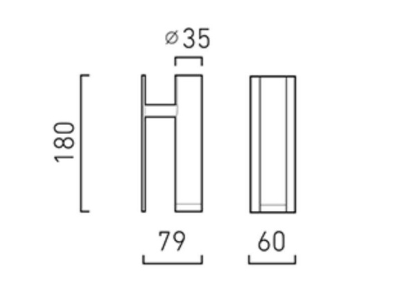 MOI C IN NW Oprawa wpuszczana czarna