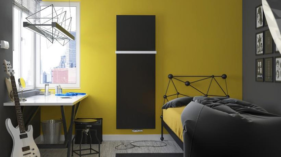 CASE SLIM Grzejnik pionowy 52x181 MBC Metallic Black