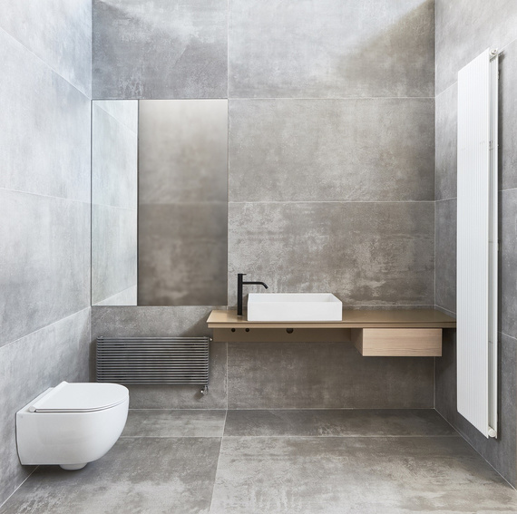 FAT VERTICAL Grzejnik pionowy 34.2x145 0521 white quartz 0521 667W